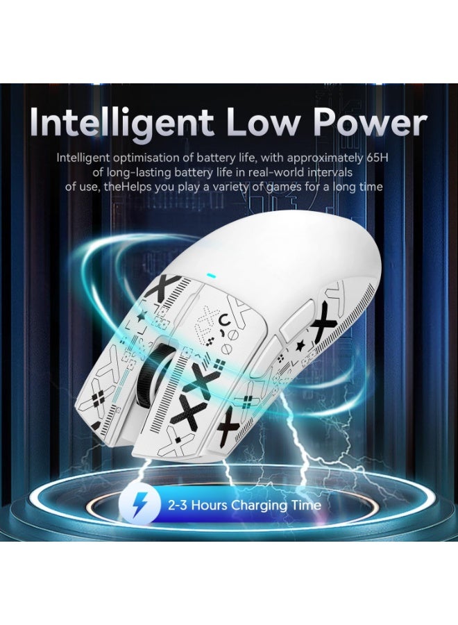 هجوم القرش ماوس الألعاب اللاسلكي Attack Shark X11 مع قاعدة شحن مغناطيسية وقاعدة RGB - Image 5